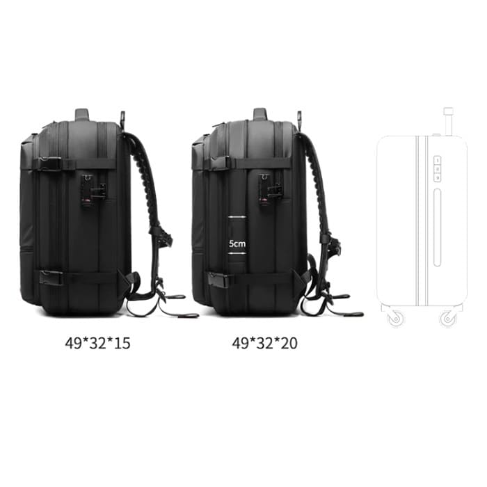 Vakuum Rucksack 60L "SYDNEY - WALLTON™