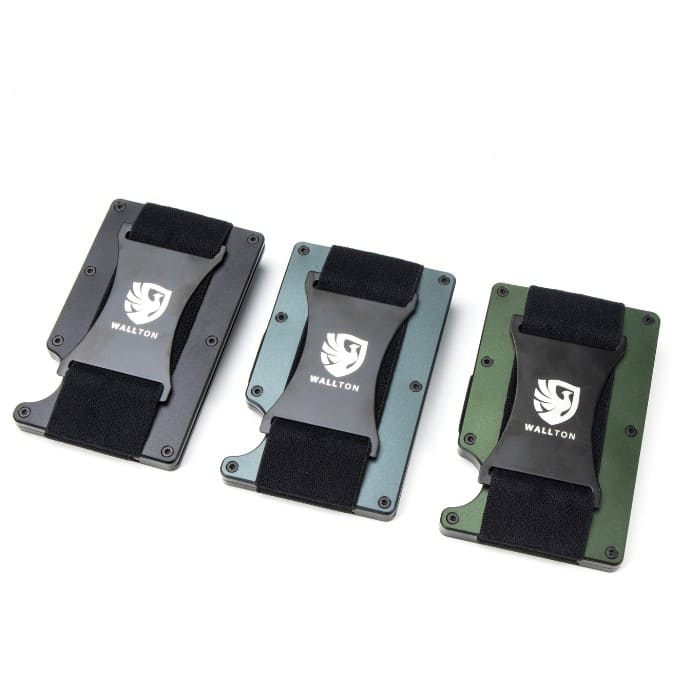 Card holder - AirTag Wallet aus T6-Aluminium - WALLTON™