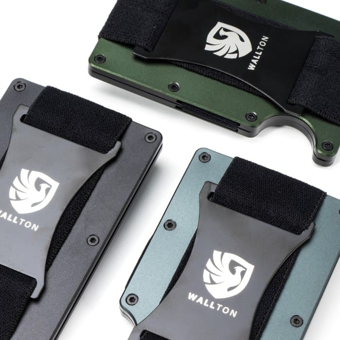 Card holder - AirTag Wallet aus T6-Aluminium - WALLTON™