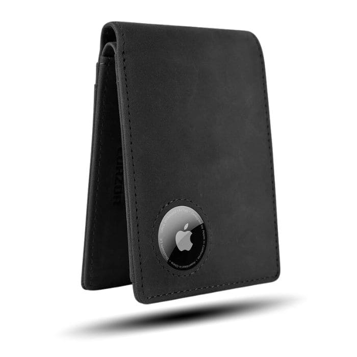 Retro AirTag Wallet - Echtleder - WALLTON™