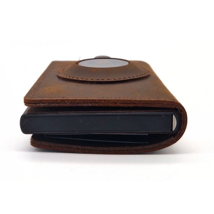 Slide AirTag Wallet - Premium Leder