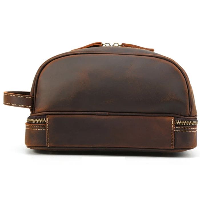 Große Kulturtasche aus Premium Leder - WALLTON™