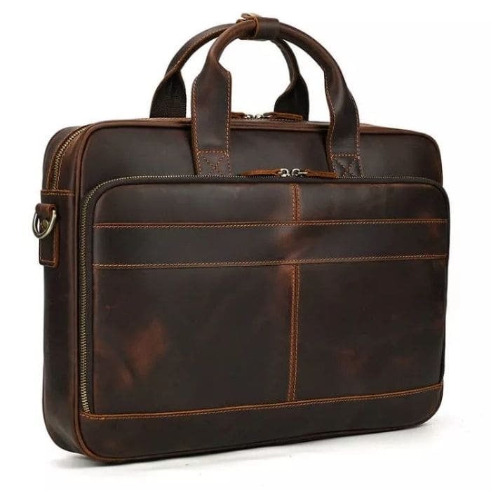 Herren Aktentasche - Premium Leder - WALLTON™