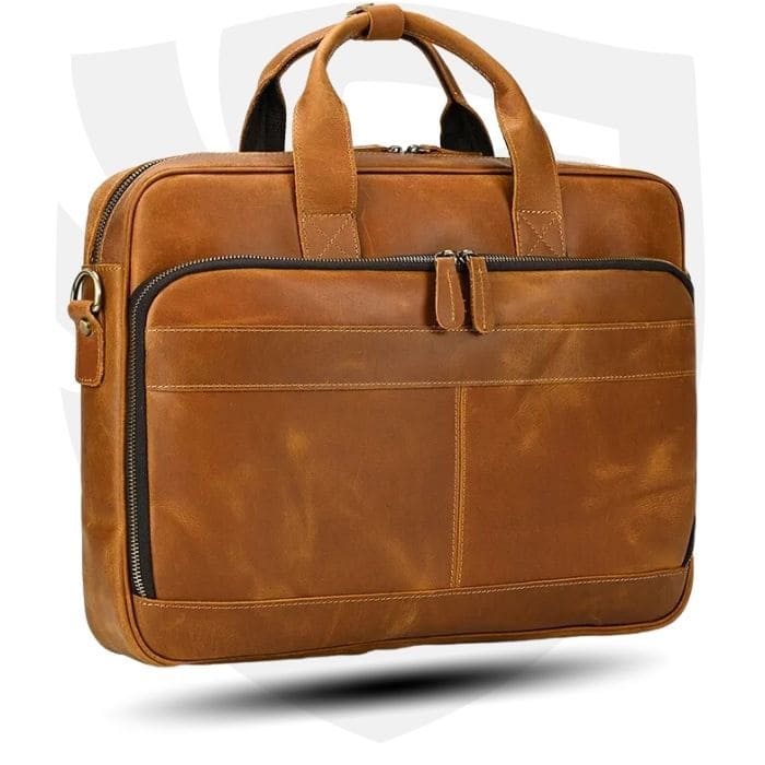 Herren Aktentasche - Premium Leder - WALLTON™