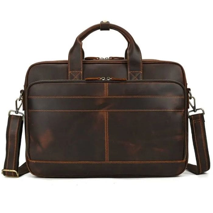 Herren Aktentasche - Premium Leder - WALLTON™