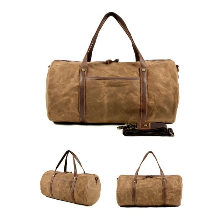 Retro Reisetasche - Canvas & Leder - WALLTON™