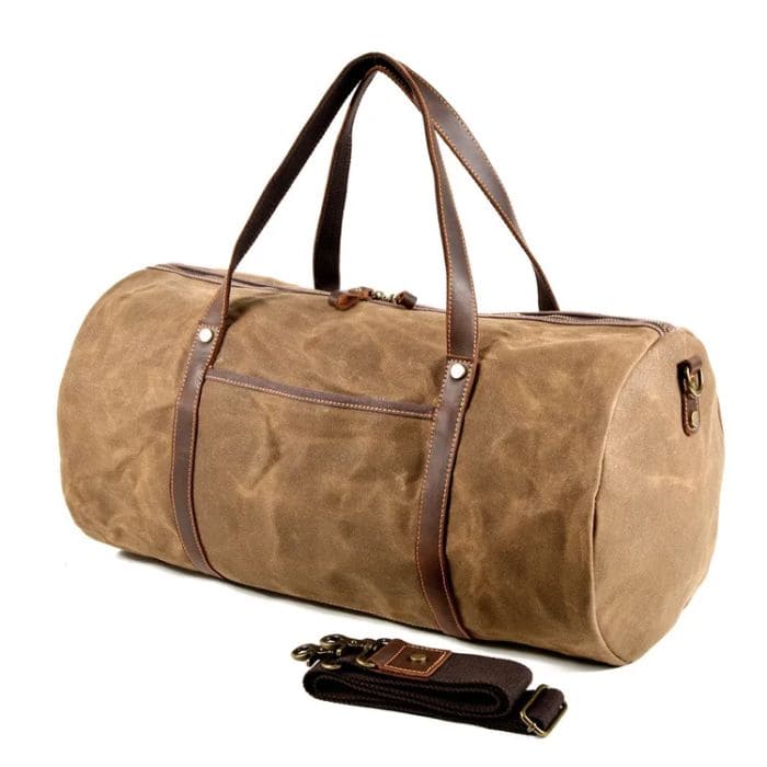 Retro Reisetasche - Canvas & Leder - WALLTON™
