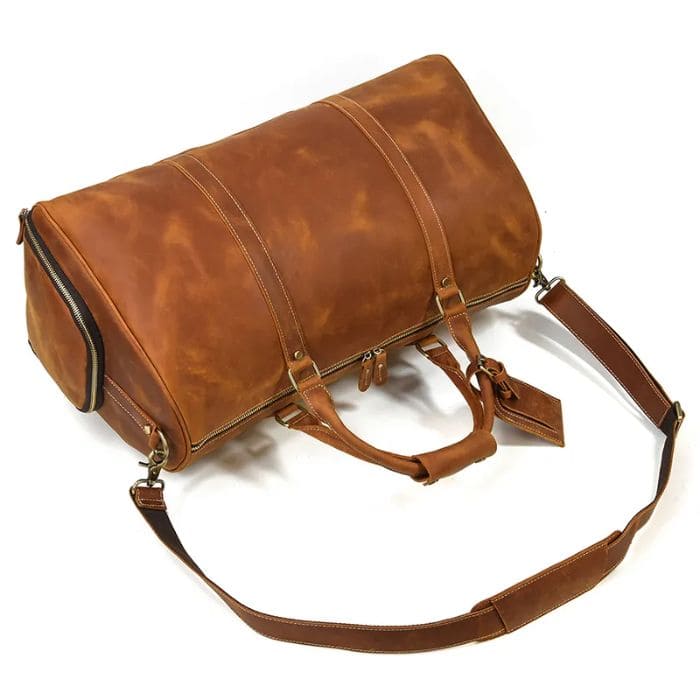 Leder Reisetasche mit schuhfach - Weekender - WALLTON™