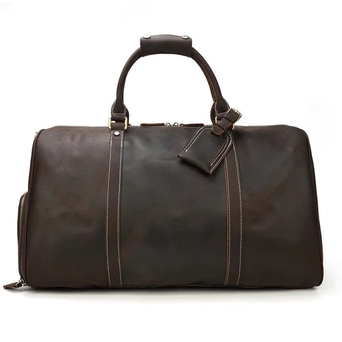 Leder Reisetasche mit schuhfach - Weekender - WALLTON™