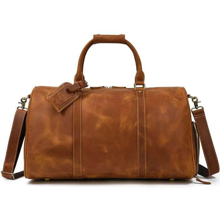 Leder Reisetasche mit schuhfach - Weekender - WALLTON™