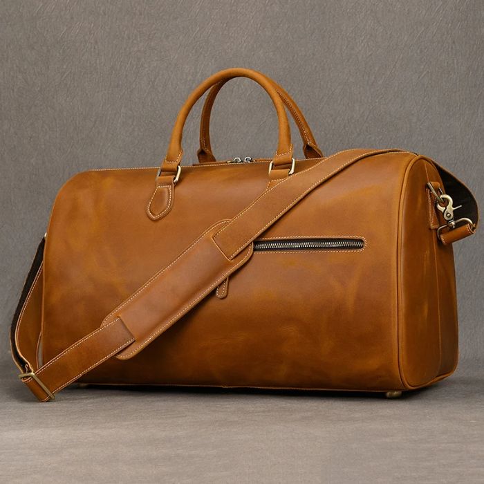 Leder Weekender 50 "AMSTERDAM - WALLTON™