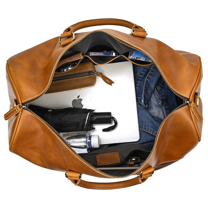 Leder Weekender 50 "AMSTERDAM - WALLTON™
