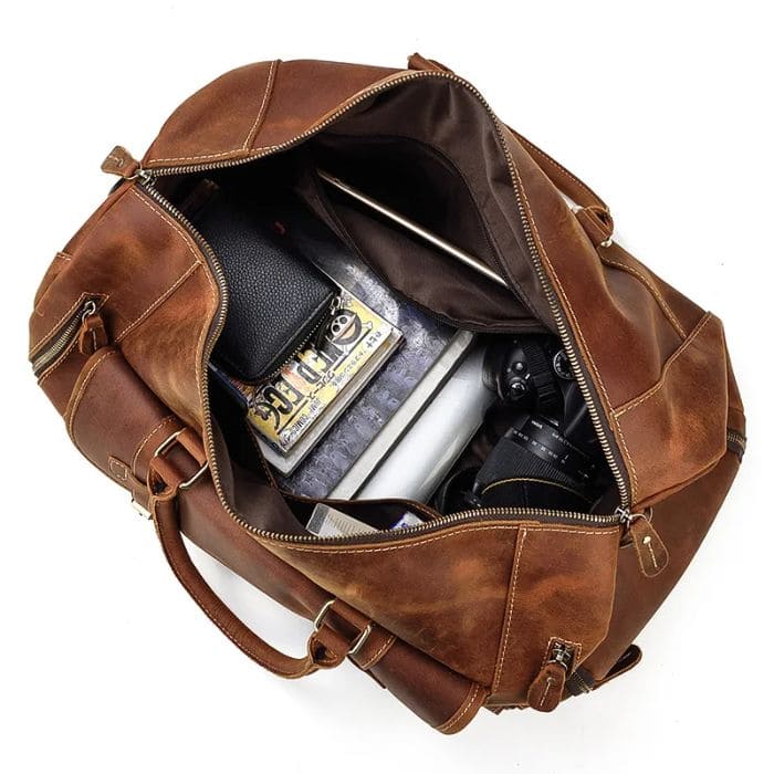Weekender mit schuhfach - Leder Reisetasche - WALLTON™