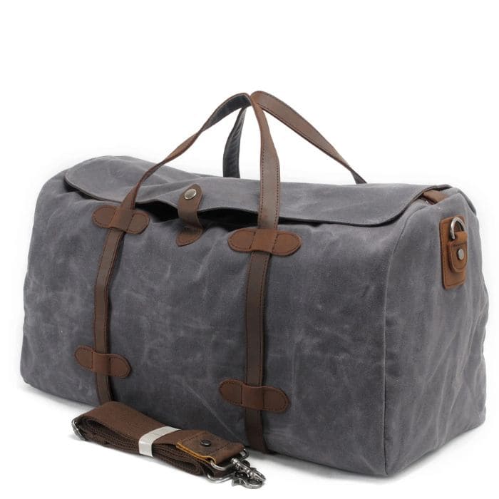 Vintage Weekender 54 aus Canvas "HAMBURG - WALLTON™