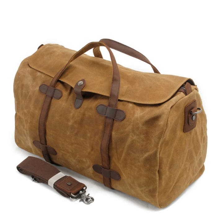 Vintage Weekender 54 aus Canvas "HAMBURG - WALLTON™