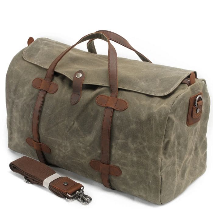 Vintage Weekender 54 aus Canvas "HAMBURG - WALLTON™