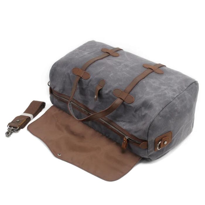 Vintage Weekender 54 aus Canvas "HAMBURG - WALLTON™