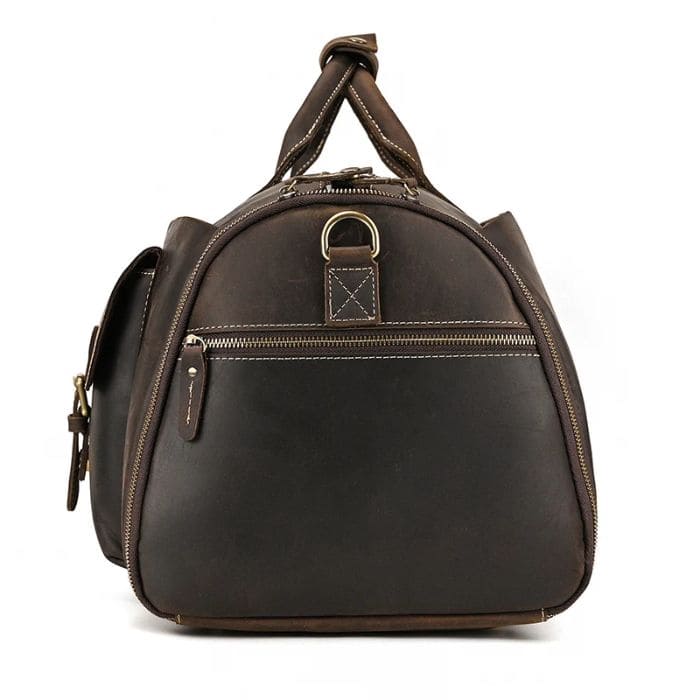 Leder Reisetasche 55 mit Kleidersack & Schuhfach - WALLTON™