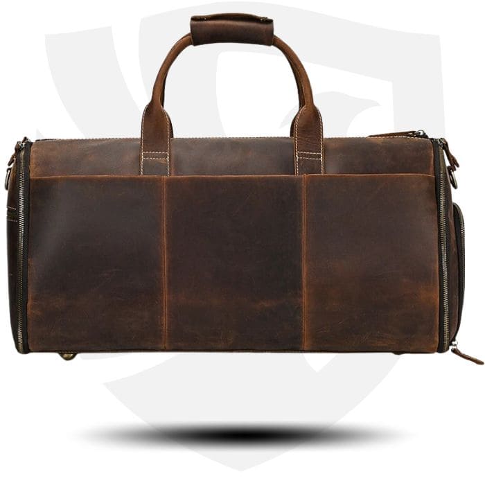 Leder Reisetasche mit Schuhfach & Kleidersack - WALLTON™