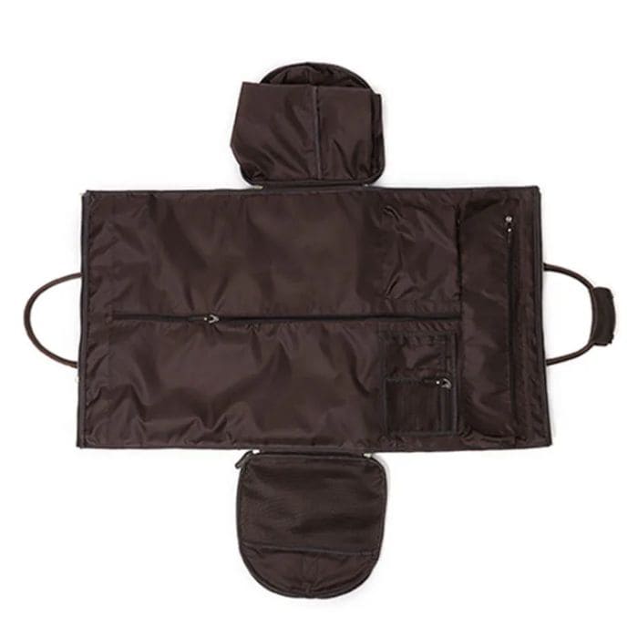 Leder Reisetasche mit Schuhfach - Anzugtaschen - WALLTON™
