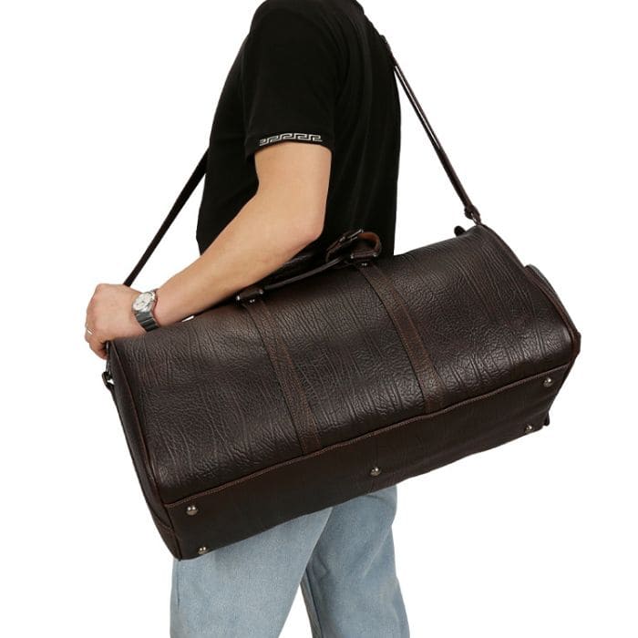 Leder Reisetasche mit Schuhfach - Vintage Leder - WALLTON™
