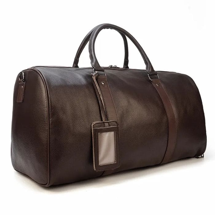 Reisetasche mit Schuhfach 55cm - Premium Leder - WALLTON™
