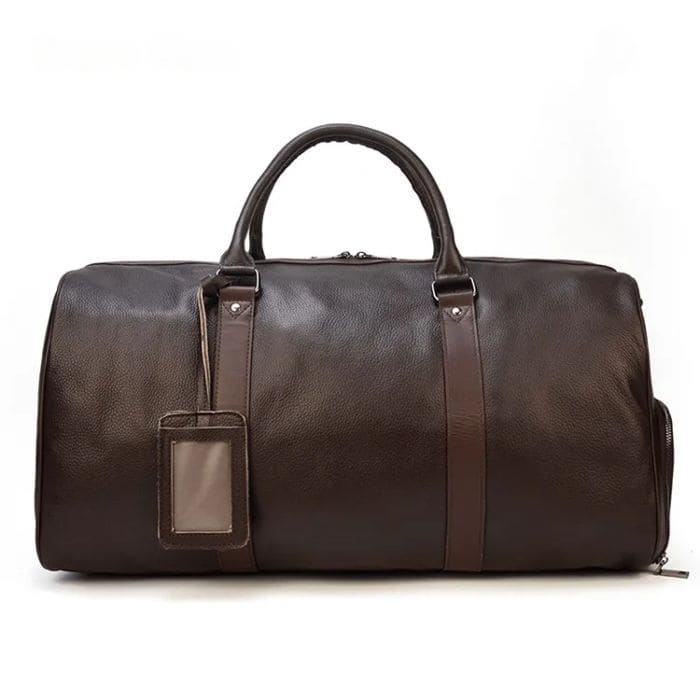 Reisetasche mit Schuhfach 55cm - Premium Leder - WALLTON™