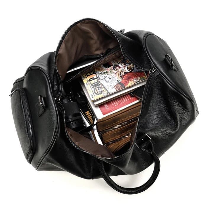 Leder Reisetasche 55 mit Schuhfach "PARIS - WALLTON™