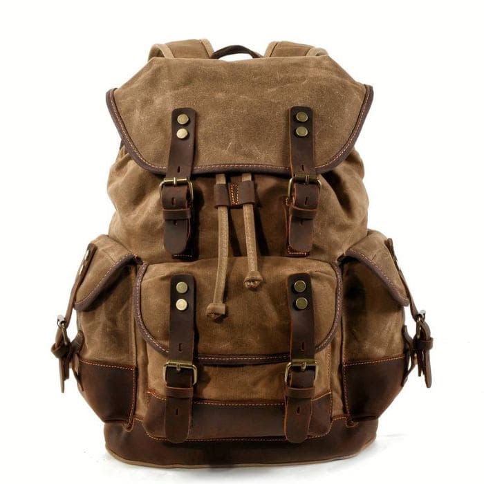 Vintage Rucksack 32 aus Canvas & Leder - WALLTON™