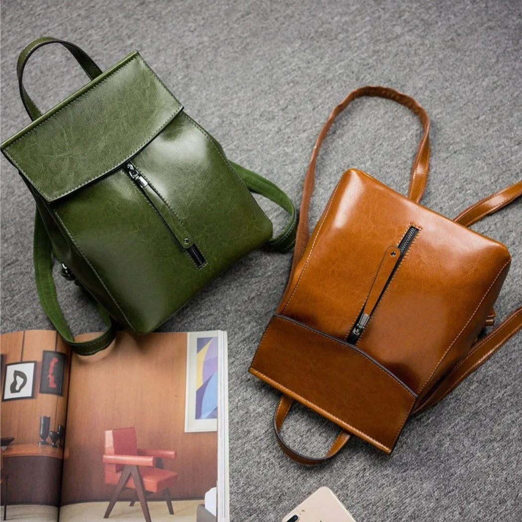 Lederrucksack Damen "MUMBAI - WALLTON™