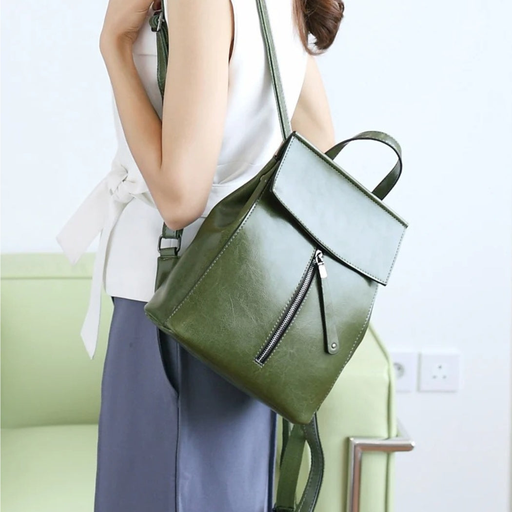 Lederrucksack Damen "MUMBAI - WALLTON™