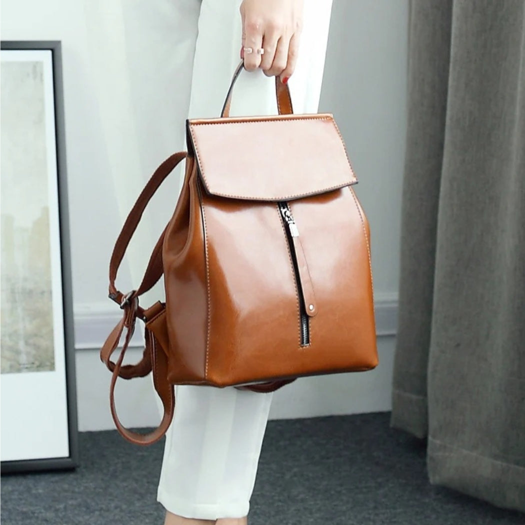 Lederrucksack Damen "MUMBAI - WALLTON™