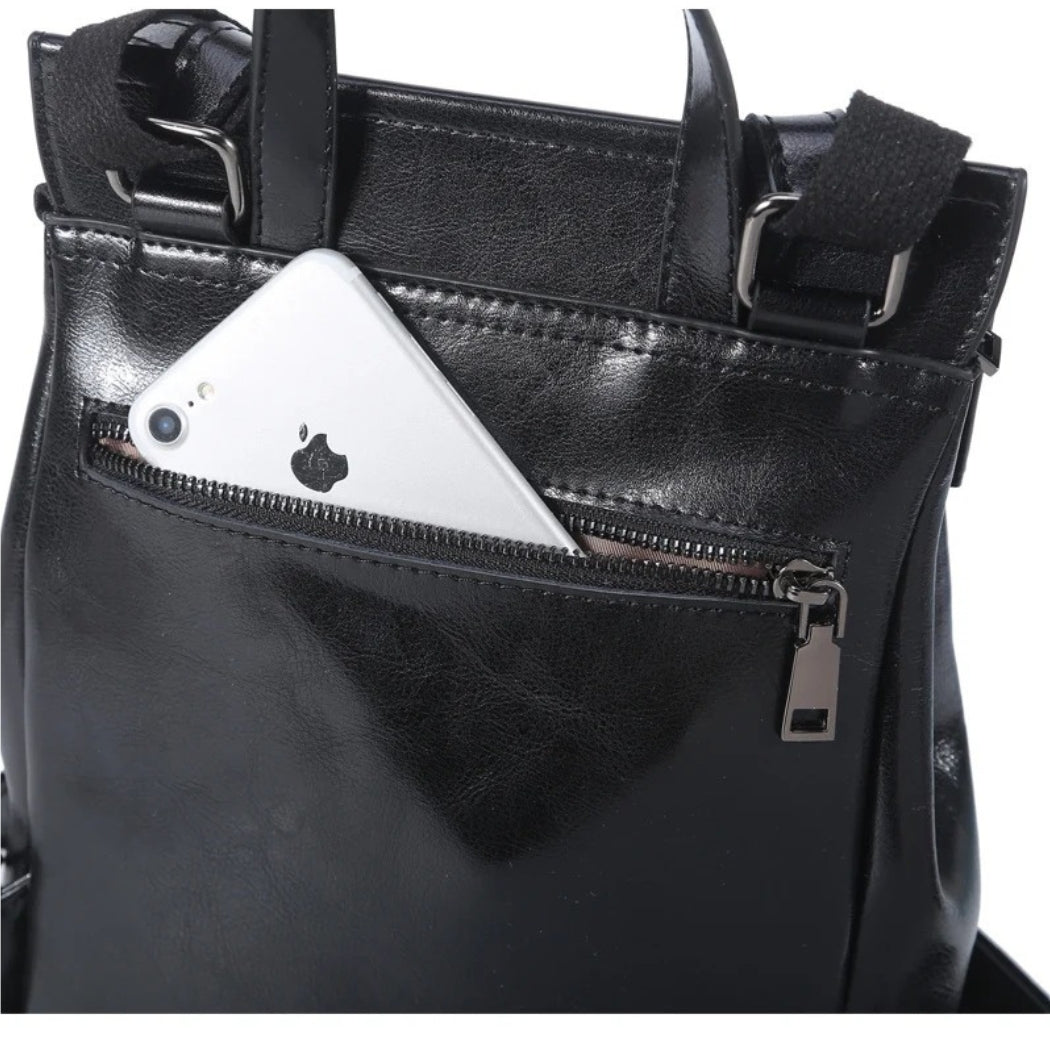 Lederrucksack Damen "MUMBAI - WALLTON™