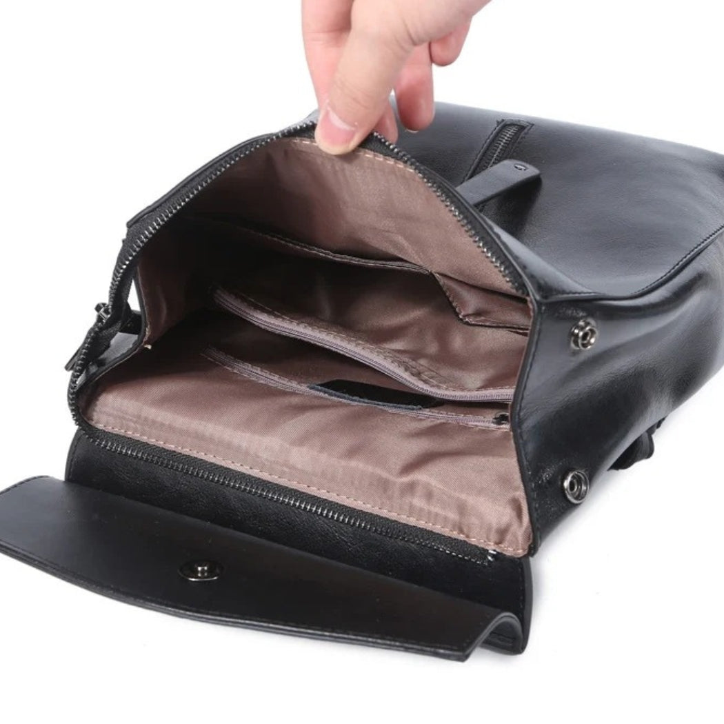 Lederrucksack Damen "MUMBAI - WALLTON™