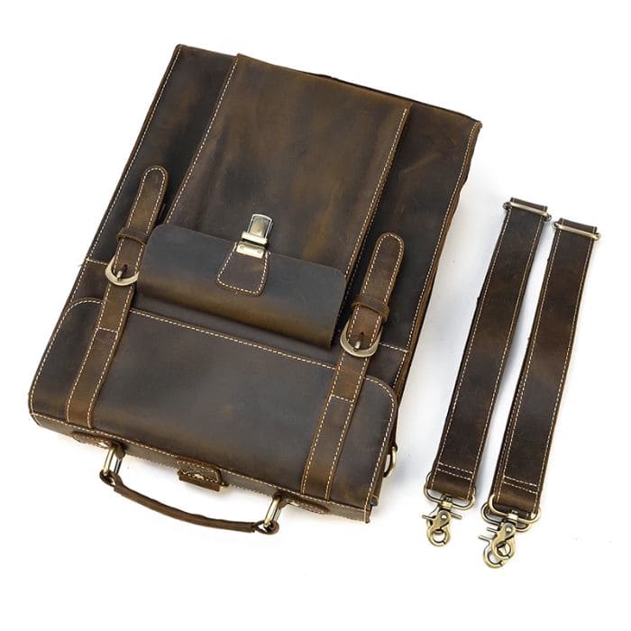 Lederrucksack – Vintage Rucksack (Nr. 1) - WALLTON™
