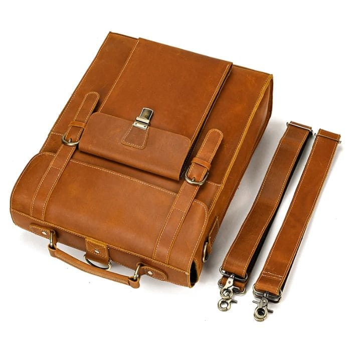 Lederrucksack – Vintage Rucksack (Nr. 1) - WALLTON™