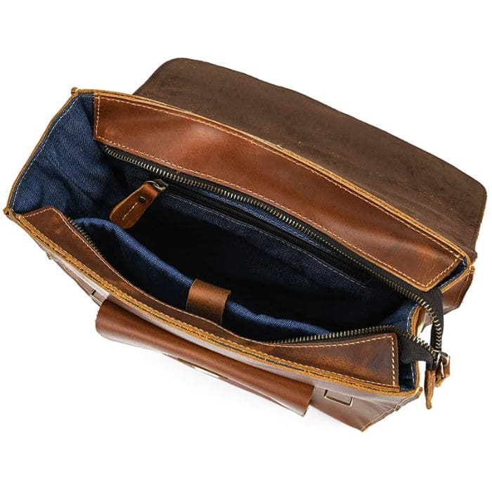 Lederrucksack – Vintage Rucksack (Nr. 1) - WALLTON™