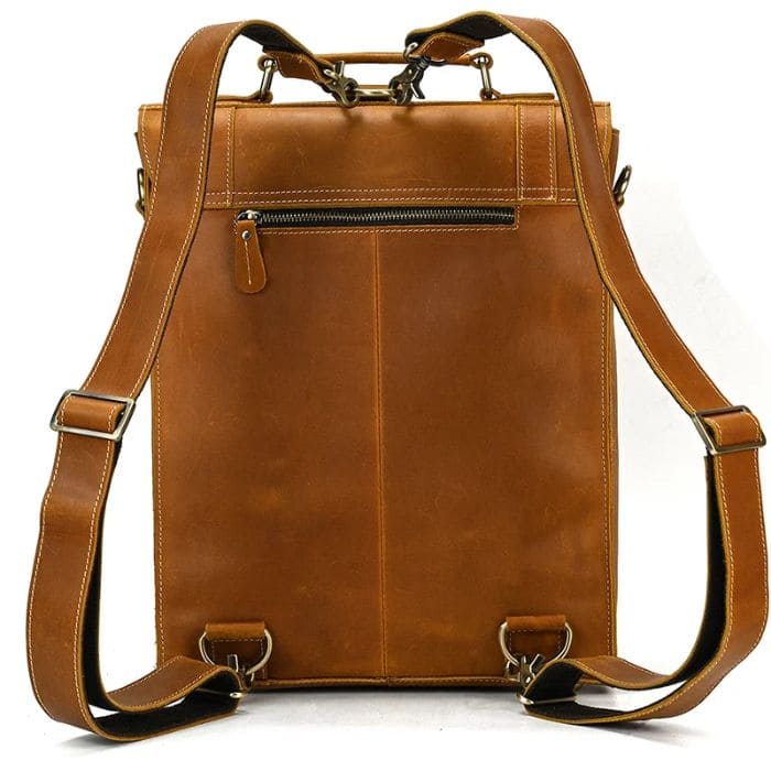 Lederrucksack – Vintage Rucksack (Nr. 1) - WALLTON™