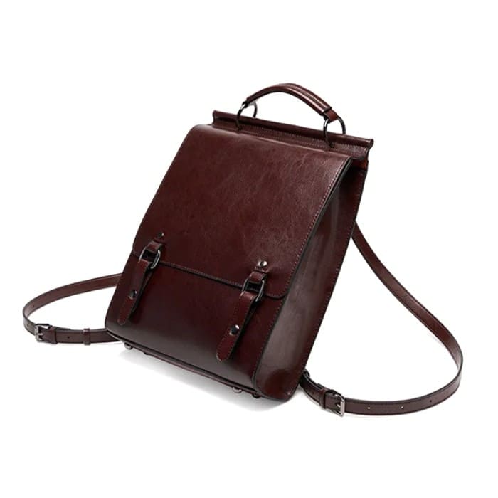Lederrucksack Damen – Vintage Rucksack (Nr. 2) - WALLTON™