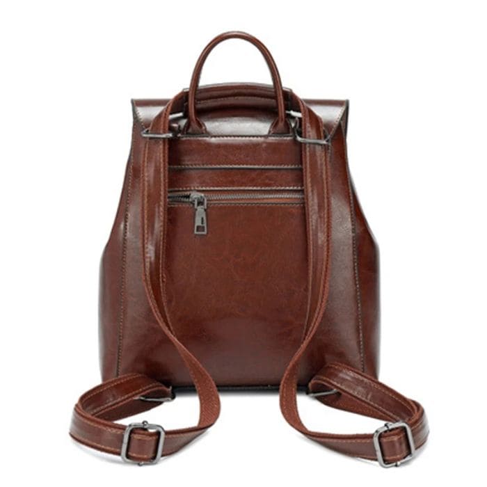 Lederrucksack Damen – Vintage Rucksack (Nr. 1) - WALLTON™