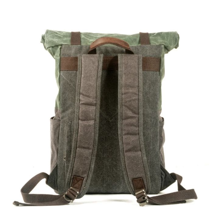 Rolltop Rucksack aus Canvas "ZÜRICH - WALLTON™