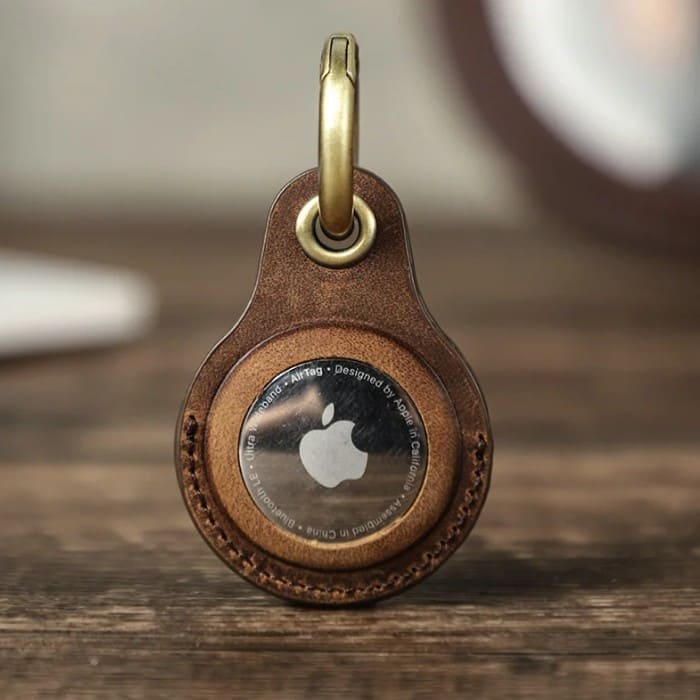 AirTag Schlüsselanhänger - AirTag Anhänger - Premium Leder - WALLTON™