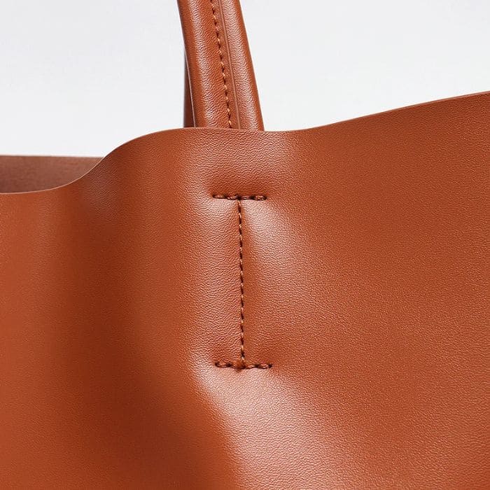 Große Damen Handtasche - Premium Leder - WALLTON™