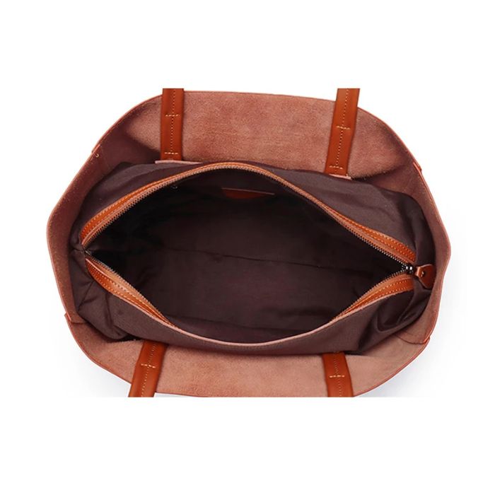 Große Damen Handtasche - Premium Leder - WALLTON™