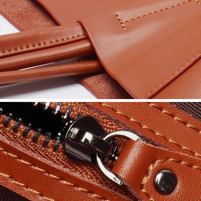 Große Damen Handtasche - Premium Leder - WALLTON™