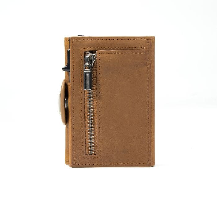 Slide Wallet mit Münzfach - Echt Leder - WALLTON™