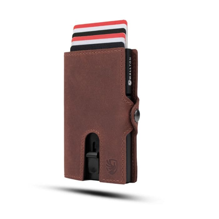 Pop Up Wallet Color - Premium Leder - WALLTON™