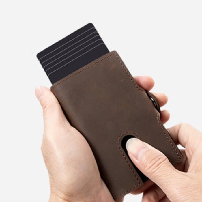 Pop Up Wallet - Premium Leder - WALLTON™