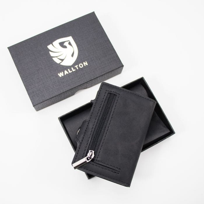 Smart Wallet mit Münzfach - Vegane Leder - WALLTON™