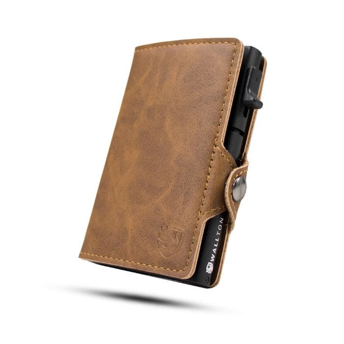Smart Wallet mit Münzfach - Vegane Leder - WALLTON™